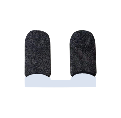 24針銀纖維黑色黑邊